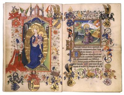 no http://en.wikipedia.org/wiki/Hours_of_Catherine_of_Cleves#mediaviewer/File:Meester_van_Catharina_van_Kleef_-_Getijdenboek_van_de_Meester_van_Catharina_van_Kleef4.jpg