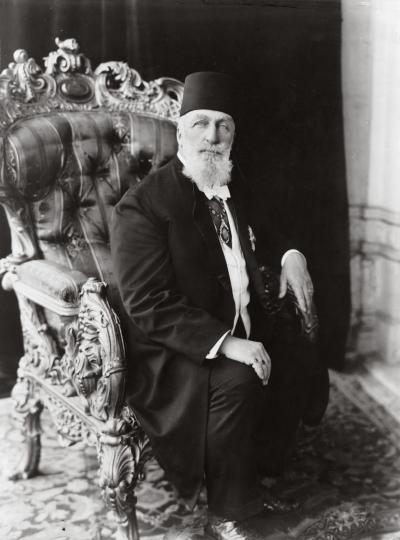 'Portrait Caliph Abdulmecid II' by Unknown - Library of CongressNative nameLibrary of CongressLocationWashington, D.C.Coordinates38° 53′ 19″ N, 77° 00′ 17″ WEstablished1800Websitewww.loc.govLibrary of Congress , Prints & Photographs Online Catalog, Miscellaneous Items in High DemandThis image is available from the United States Library of Congress's Prints and Photographs division under the digital ID cph.3c05915.This tag does not indicate the copyright status of the attached work. A normal copyright tag is still required. See Commons:Licensing for more information.العربية | čeština | Deutsch | English | español | فارسی | suomi | français | magyar | italiano | македонски | മലയാളം | Nederlands | polski | português | русский | slovenčina | slovenščina | Türkçe | 中文 | 中文(简体) | 中文(繁體) | +/−. Licensed under Public domain via Wikimedia Commons - http://commons.wikimedia.org/wiki/File:Portrait_Caliph_Abdulmecid_II.jpg#mediaviewer/File:Portrait_Caliph_Abdulmecid_II.jpg