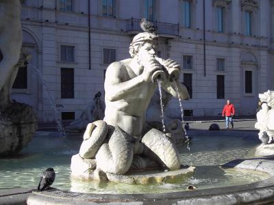 'Piazza navona 0511-01'. Publicado bajo la licencia Public domain vía Wikimedia Commons - http://commons.wikimedia.org/wiki/File:Piazza_navona_0511-01.JPG#mediaviewer/Archivo:Piazza_navona_0511-01.JPG.