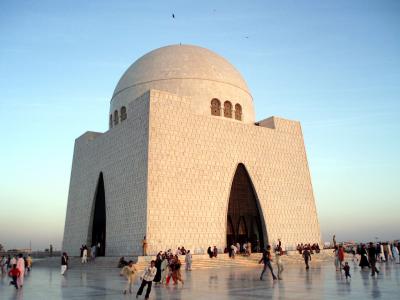 'Tomb Jinnah' by Shahid1024 - Shahid A. Siddiqi. Licensed under Public domain via Wikimedia Commons - http://commons.wikimedia.org/wiki/File:Tomb_Jinnah.jpg#mediaviewer/File:Tomb_Jinnah.jpg