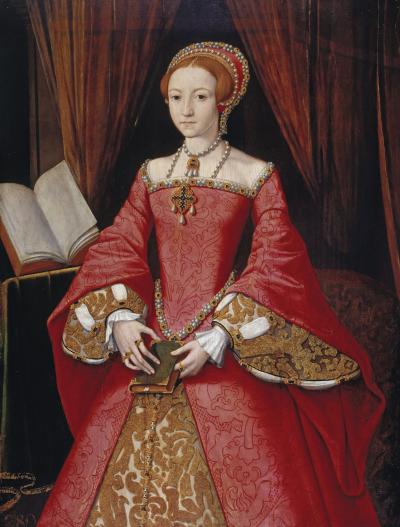 'Elizabeth I when a Princess' by Formerly attributed to William Scrots (fl. 1537–1554) - wartburg.edu. Licensed under Public domain via Wikimedia Commons - http://commons.wikimedia.org/wiki/File:Elizabeth_I_when_a_Princess.jpg#mediaviewer/File:Elizabeth_I_when_a_Princess.jpg