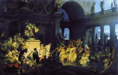 'Henryk Siemiradzki 004' by Henryk Siemiradzki - http://fotki.yandex.ru/users/hds-shah/view/187521/?page=6. Licensed under Public domain via Wikimedia Commons - http://commons.wikimedia.org/wiki/File:Henryk_Siemiradzki_004.jpeg#mediaviewer/File:Henryk_Siemiradzki_004.jpeg