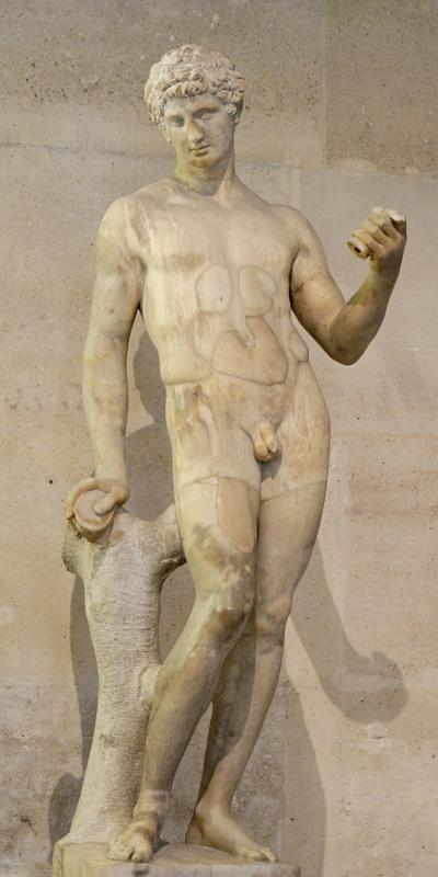 'Adonis Mazarin Louvre MR239' by Unknown, restoration: François Duquesnoy (Flemish, 1597–1643) - Marie-Lan Nguyen (User:Jastrow), 2007. Licensed under Public Domain via Wikimedia Commons - http://commons.wikimedia.org/wiki/File:Adonis_Mazarin_Louvre_MR239.jpg#mediaviewer/File:Adonis_Mazarin_Louvre_MR239.jpg