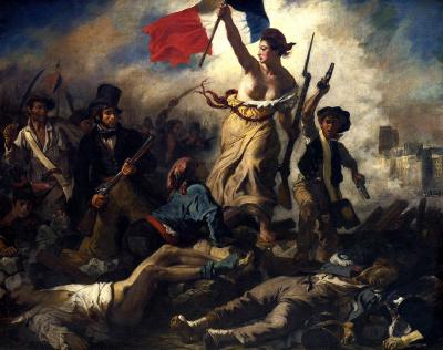 'Eugène Delacroix - La liberté guidant le peuple' by Eugène Delacroix - This page from this gallery.. Licensed under Public Domain via Wikimedia Commons - http://commons.wikimedia.org/wiki/File:Eug%C3%A8ne_Delacroix_-_La_libert%C3%A9_guidant_le_peuple.jpg#/media/File:Eug%C3%A8ne_Delacroix_-_La_libert%C3%A9_guidant_le_peuple.jpg