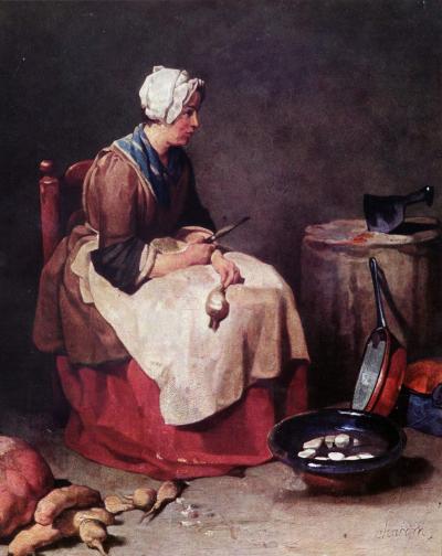 'Jean-Baptiste Siméon Chardin 017' by Jean-Baptiste-Siméon Chardin - The Yorck Project: 10.000 Meisterwerke der Malerei. DVD-ROM, 2002. ISBN 3936122202. Distributed by DIRECTMEDIA Publishing GmbH.. Licensed under Public domain via Wikimedia Commons - http://commons.wikimedia.org/wiki/File:Jean-Baptiste_Sim%C3%A9on_Chardin_017.jpg#mediaviewer/File:Jean-Baptiste_Sim%C3%A9on_Chardin_017.jpg