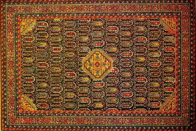 'Khila-buta carpet from Baku' by Unknown - http://www.mct.gov.az/?/az/eshya/2462/266. Licensed under Public Domain via Wikimedia Commons - http://commons.wikimedia.org/wiki/File:Khila-buta_carpet_from_Baku.jpg#mediaviewer/File:Khila-buta_carpet_from_Baku.jpg