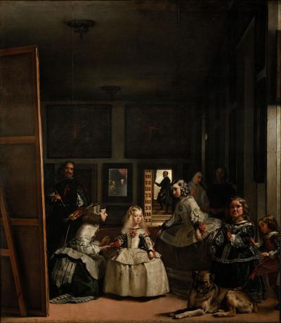 'Las Meninas, by Diego Velázquez, from Prado in Google Earth' by Diego Velázquez - The Prado in Google Earth: Home - 7th level of zoom, JPEG compression quality: Photoshop 8.. Licensed under Public Domain via Wikimedia Commons - https://commons.wikimedia.org/wiki/File:Las_Meninas,_by_Diego_Vel%C3%A1zquez,_from_Prado_in_Google_Earth.jpg#/media/File:Las_Meninas,_by_Diego_Vel%C3%A1zquez,_from_Prado_in_Google_Earth.jpg