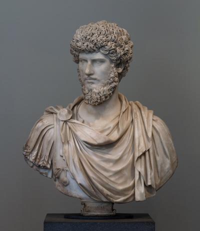 'Lucius Verus - MET - L.2007.26' by Pierre-Selim Huard - Self-photographed / PierreSelim. Licensed under CC0 via Wikimedia Commons - http://commons.wikimedia.org/wiki/File:Lucius_Verus_-_MET_-_L.2007.26.jpg#mediaviewer/File:Lucius_Verus_-_MET_-_L.2007.26.jpg